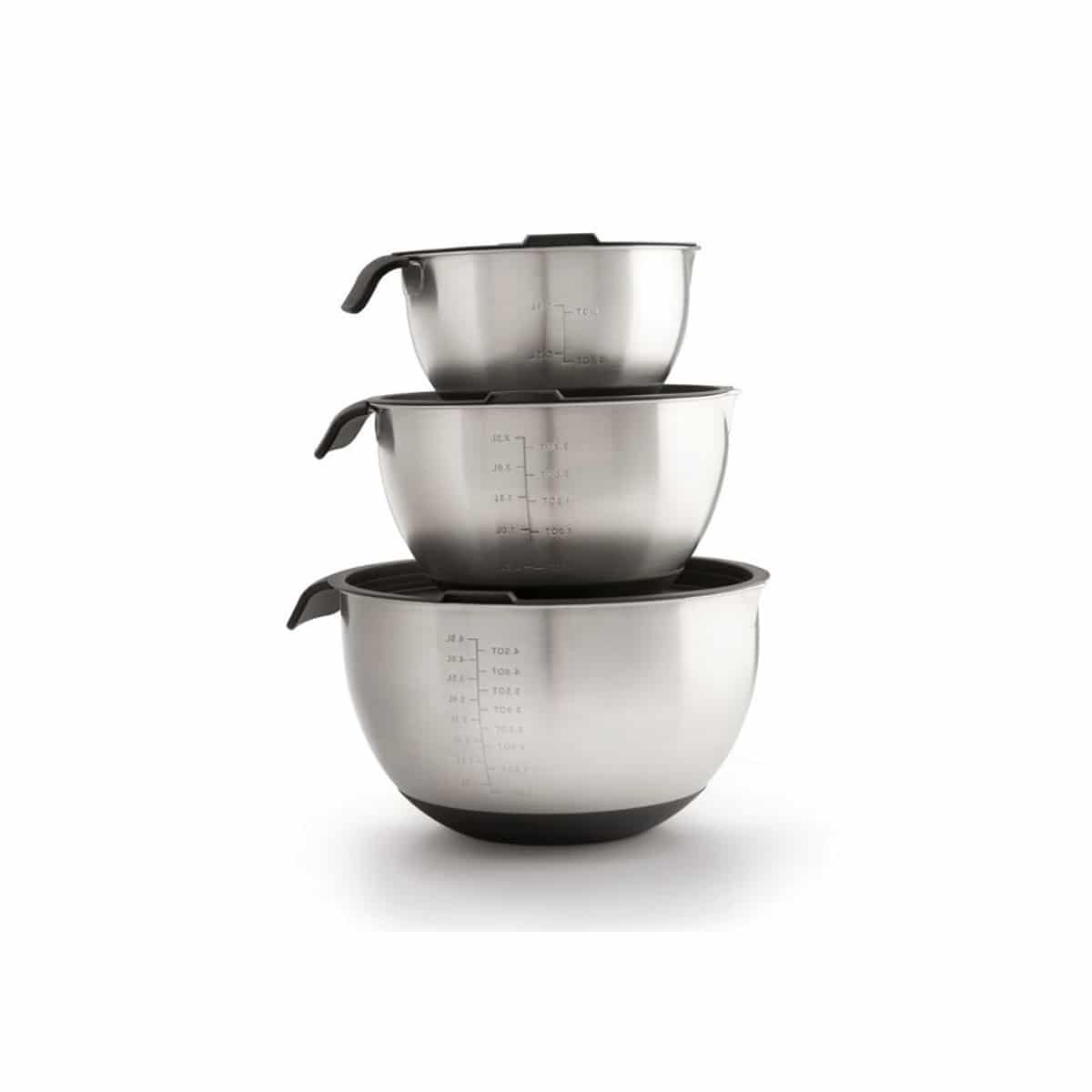 3 Piece Marinating Bowl Set | The BBQ Grill Store