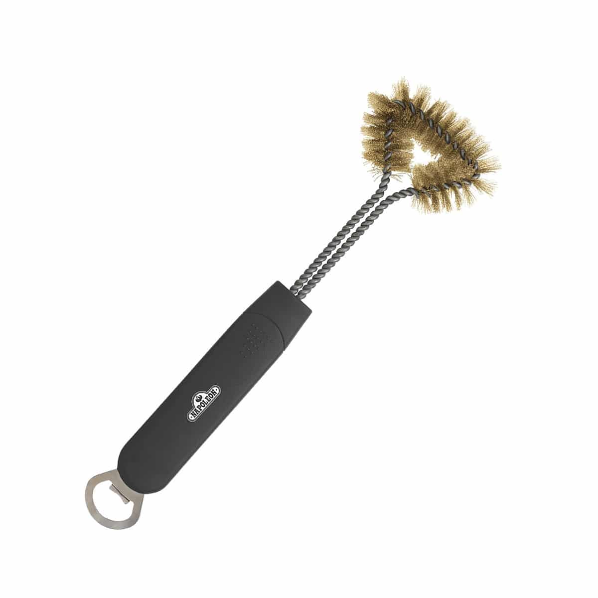 Napoleon Three Sided Grill Brush with Bottle Opener 62012