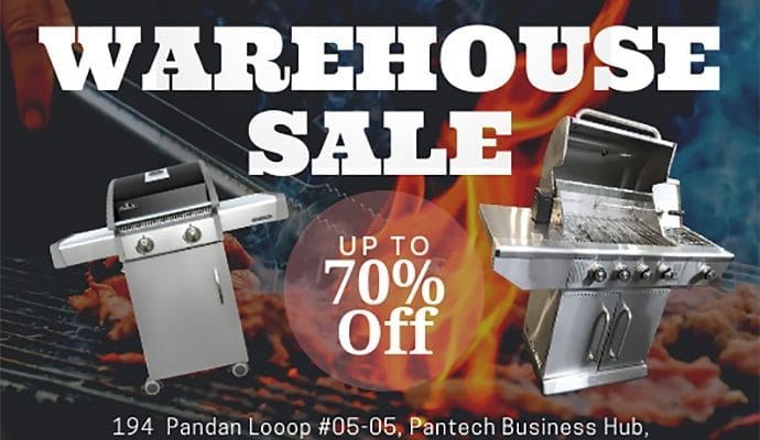 The BBQ Grill Store Warehouse Sale