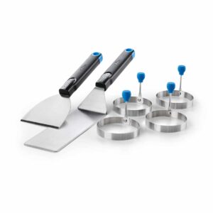 Napoleon Breakfast Tool Set with 4 Egg Rings 70055