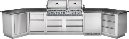 Napoleon 3 Piece Stainless Steel BBQ Toolset 70024