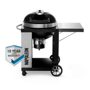 Napoleon PRO 22" Cart Charcoal Kettle BBQ Grill