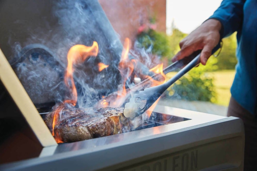 Napoleon Rogue Hybrid Gas & Charcoal Grill