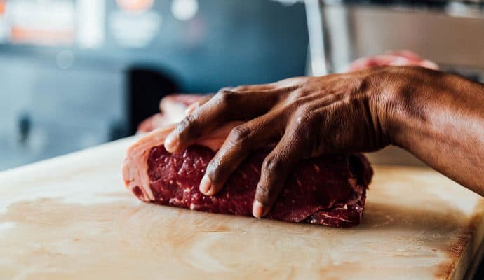 Beef Ribeye with Chimichurri Sauce