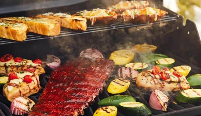 Napoleon Freestyle Hybrid Gas & Charcoal Grill Series
