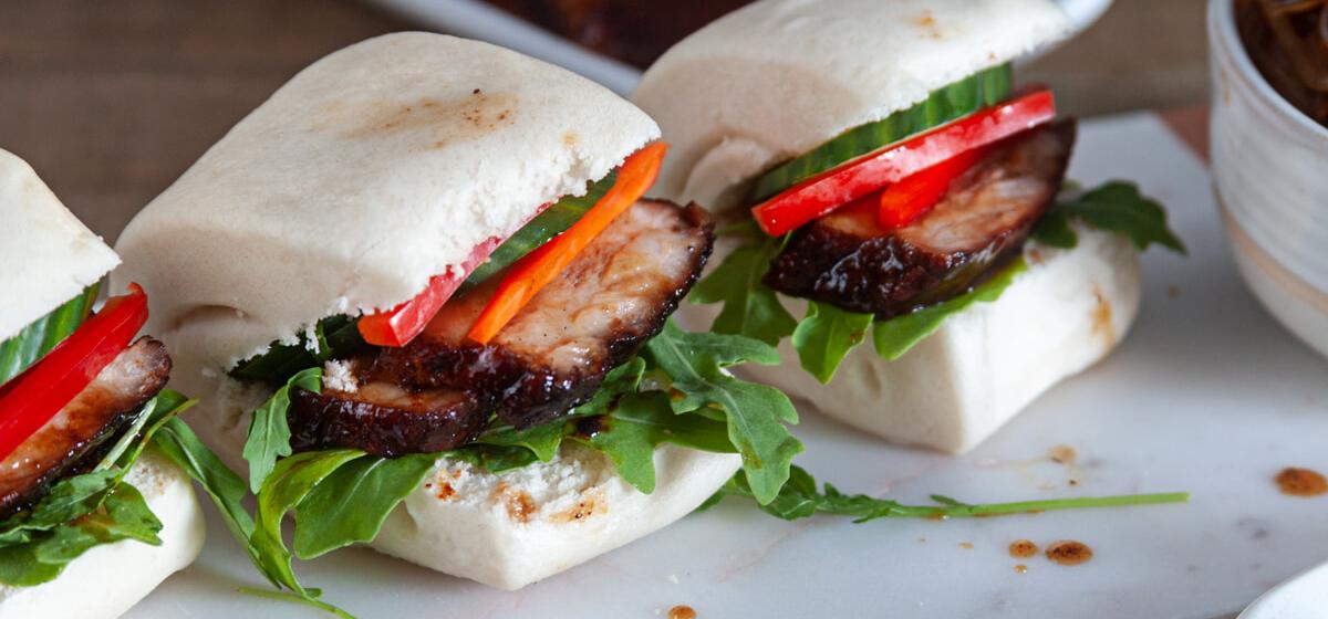 Gua Bao (PORK BELLY STEAMED BUNS)