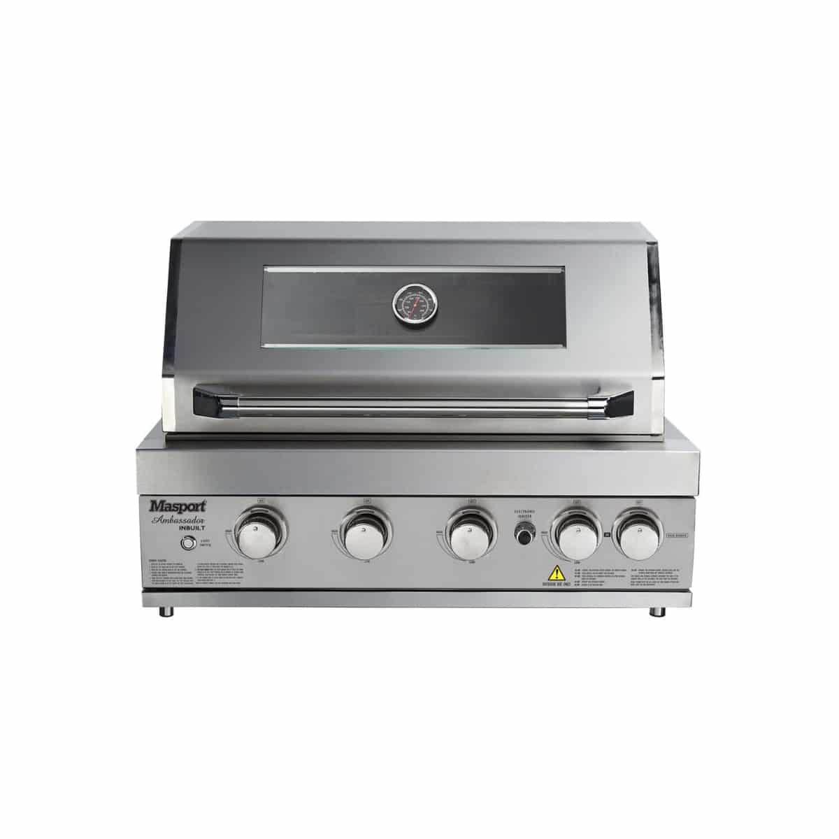 Masport Ambassador IB Inbuilt Gas BBQ Grill