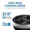 Napoleon PRO 22" Cart Charcoal Kettle BBQ Grill  PRO22K-CART-3