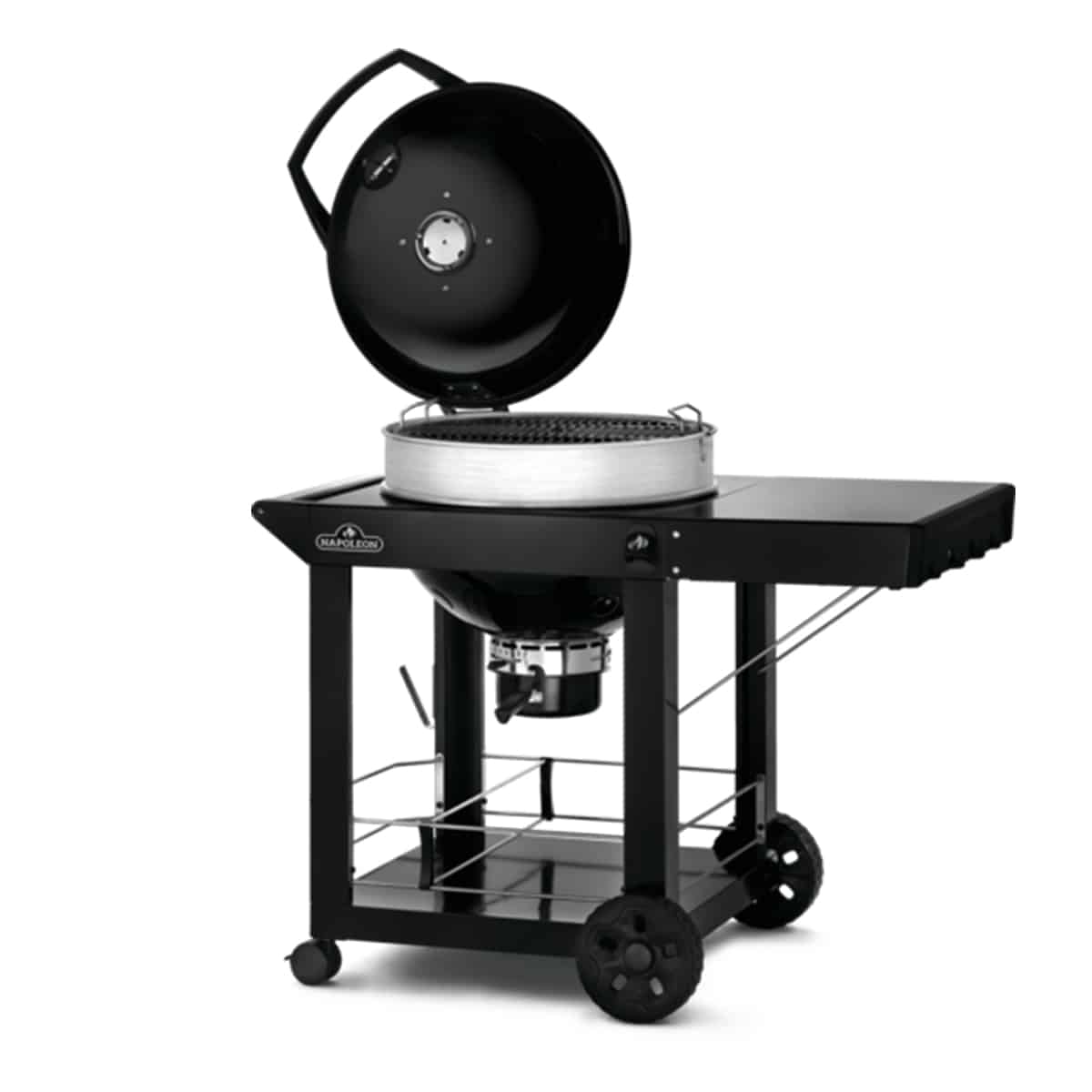 Napoleon PRO 22" Cart Charcoal Kettle BBQ Grill  PRO22K-CART-3
