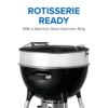 Napoleon PRO 22" Charcoal Kettle BBQ Grill