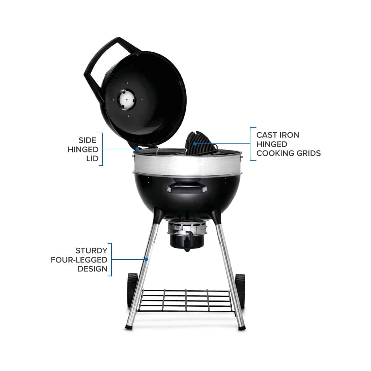 Napoleon PRO 22" Charcoal Kettle BBQ Grill