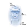 Napoleon PRO 22" Charcoal Kettle BBQ Grill