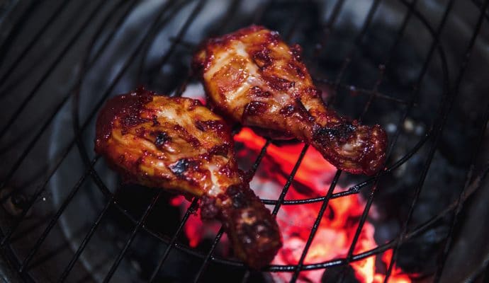 Grilled Chicken with Romesco Sauce