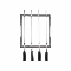 Napoleon PRO Series Stainless Steel Rotating Skewer Rack 70014