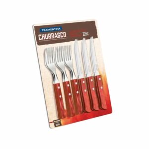 Tramontina 12 Piece Cutlery Set Red
