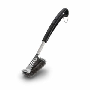 Napoleon Triple Row BBQ Grill Brush with Stainless Steel Bristles 62063