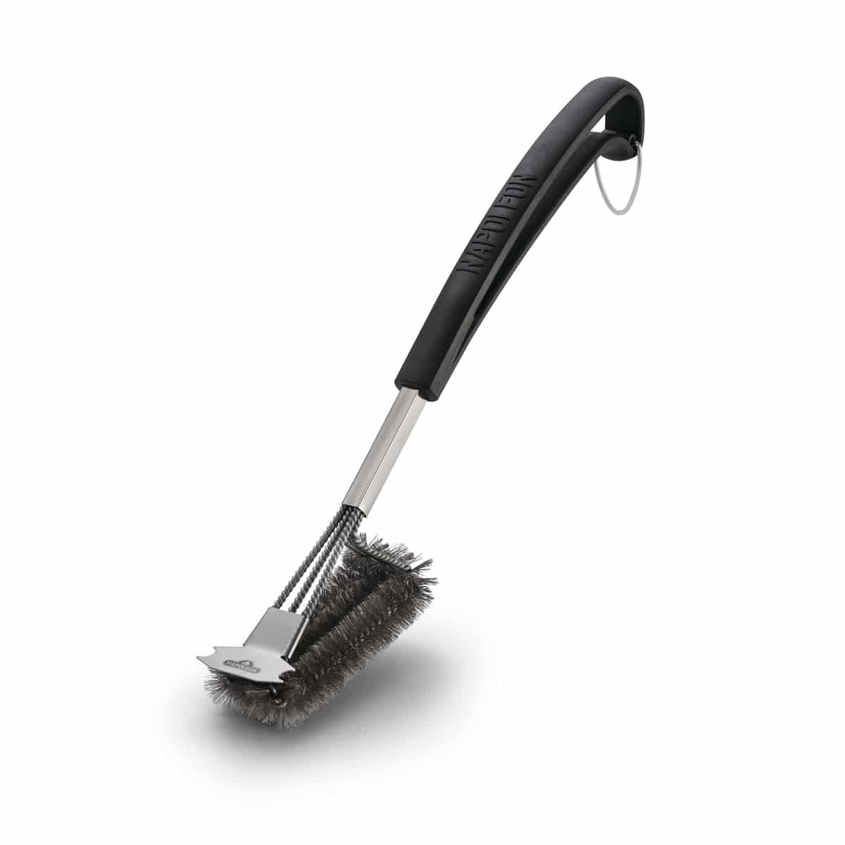 Napoleon Triple Row BBQ Grill Brush with Stainless Steel Bristles 62063
